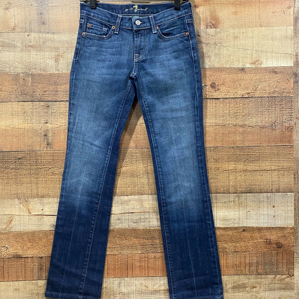 7 For All Mankind Straight Leg Jeans Size 26